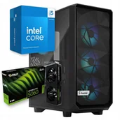 Zestawy komputerowe - Komputer BSG Raptor V21 Intel Core i5 NVIDIA RTX 5060 32GB DDR5 1000GB SSD Windows 11 - miniaturka - grafika 1