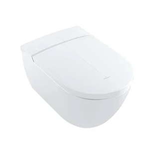 Villeroy & Boch ViClean - Bidet elektroniczny z ceramiką, bez kołnierza, CeramicPlus, SoftClosing, biel alpejska V0E200R1 - Bidety - miniaturka - grafika 1