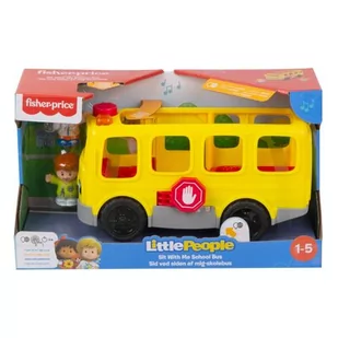 Fisher Price Price. GXR97 Little People. Autobus małego odkrywcy - Zabawki interaktywne dla dzieci - miniaturka - grafika 1