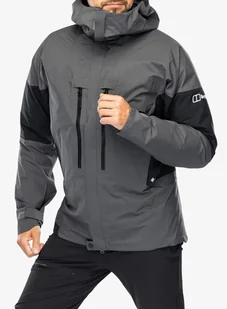Kurtka GORE TEX Berghaus MTN Guide GTX Pro Jacket - grey pinstripe/jet black - Kurtki męskie - miniaturka - grafika 1
