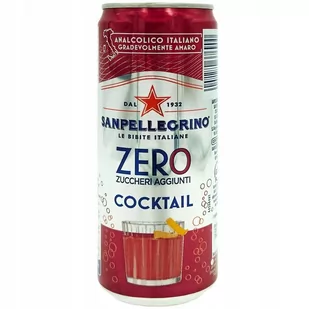 Napój gazowany SAN PELLEGRINO Zero Imbir 330 ml - Napoje gazowane - miniaturka - grafika 1