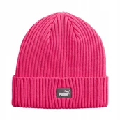 Czapki damskie - Czapka Puma Classic Cuff Beanie różowa 024826 06 Senior - miniaturka - grafika 1