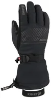 Rękawice narciarskie - Rękawiczki narciarskie i snowboardowe męskie KINETIXX Berend Glove black roz. 8 - miniaturka - grafika 1