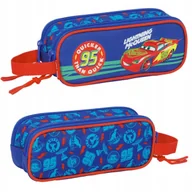 Piórniki - Piórnik Szkolny Podwójny Dla Chłopaka do szkoły Saszetka Cars Auta - miniaturka - grafika 1