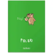 Zeszyty szkolne - Zeszyt A5 60k linia 70g. JĘZYK POLSKI 9500004 HERLITZ - miniaturka - grafika 1