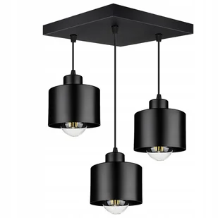 Lampa Wisząca Sufitowa Żyrandol Plafon Led - Lampy sufitowe - miniaturka - grafika 1
