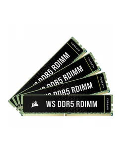 Corsair WS DDR56000 64GB CL40 Quad Channel Intel XMP Zielony CMA64GX5M4B6000C40 - Pamięci RAM - miniaturka - grafika 1