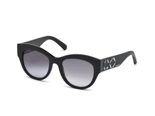 Damskie Okulary przeciwsłoneczne SWAROVSKI model SK-0127-01B (Szkło/Zausznik/Mostek) 54/19/140 mm) - Okulary przeciwsłoneczne - miniaturka - grafika 1