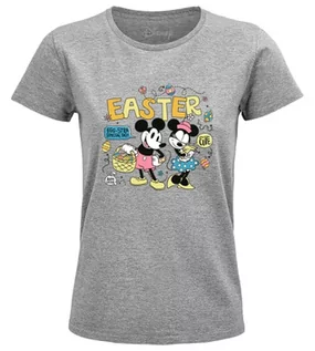 Koszulki i topy damskie - Disney Koszulka damska, Szary Melange, XXL - grafika 1