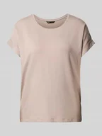 Koszulki i topy damskie - T-shirt o kroju regular fit z dodatkiem wiskozy m ‘MOSTER’ - miniaturka - grafika 1