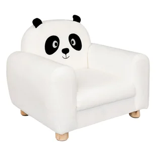 Fotel dziecięcy panda, 53 × 43 × 43,5 cm - Krzesła obrotowe dla dzieci - miniaturka - grafika 1