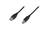 Kable USB - Assmann Kabel USB Digitus USB A/USB B 0.5m DK-300105-005-S - miniaturka - grafika 1