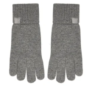 Rękawiczki Calvin Klein Emblem LV14D8016G Szary - Rękawiczki - miniaturka - grafika 1