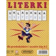 Gry planszowe - Adamigo Literki Układanka G - miniaturka - grafika 1
