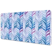 Podkładki na biurko - Mata na biurko Geometryczny wzór w jodełkę 90x45 cm - miniaturka - grafika 1