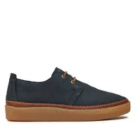 Półbuty męskie - Półbuty Clarks Clarkwood Low 26176867 Granatowy - miniaturka - grafika 1