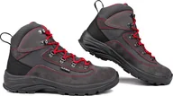 Buty trekkingowe męskie - Buty trekkingowe Alpinus Brahmatal High Active grafitowo-czerwone GR43321 36 - miniaturka - grafika 1