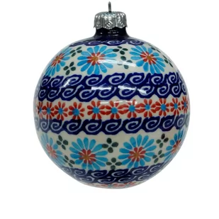 Ceramiczna bombka duża Ceramika Bolesławiec - Bombki Ceramiczna bombka duża Ceramika Bolesławiec - Bombki - miniaturka - grafika 1