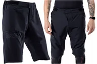 Spodenki rowerowe - Spodenki rowerowe Mtb Leatt Enduro 1.0 Black XL - miniaturka - grafika 1