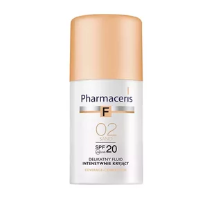 Pharmaceris f delikatny fluid intensywnie kryjący o przedłużonej trwałości spf 20 bronze 02 piaskowy - Podkłady do twarzy - miniaturka - grafika 1