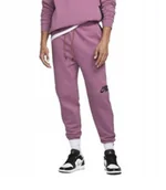 Dresy męskie - Spodnie dresowe Nike Air Jordan Męskie Jumpman Fioletowe DJ0260-507 r. S - miniaturka - grafika 1