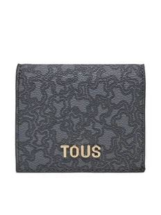 TOUS Mały Portfel Damski Kaos Mini Lines 2002183648 Szary - Portfele - miniaturka - grafika 1