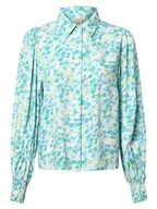 Bluzki damskie - Y.A.S Bluzka damska - YASAlira Kobiety wiskoza zielony|niebieski|wielokolorowy wzorzysty, M - miniaturka - grafika 1