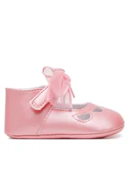 Buty dla dziewczynek - Mayoral Półbuty 9900 Różowy - miniaturka - grafika 1