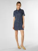 Sukienki - Noisy May Dżinsowa sukienka damska - NMNew Signe Kobiety Bawełna niebieski jednolity, M - miniaturka - grafika 1