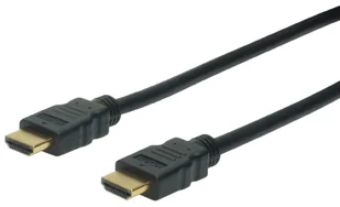 Digitus Kabel Cable HDMI A M/M 5.00m black - DK-330107-050-S - Kable - miniaturka - grafika 1