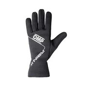 Rękawice motocyklowe - Omp OMPKK02739071004 rękawice przeciwdeszczowe K Nero rozmiar 4 (dla dzieci) - miniaturka - grafika 1