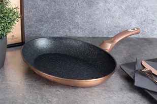 PATELNIA GRANITOWA DO RYB BERLINGER HAUS BH-7170 ROSE GOLD - Patelnie - miniaturka - grafika 2