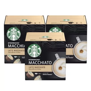 Nescafe STARBUCKS Kapsułki Dolce Gusto STARBUCKS Latte Macchiato 3x12 sztuk 7866-uniw - Kawa w kapsułkach i saszetkach - miniaturka - grafika 1