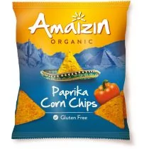 Amaizin CHIPSY KUKURYDZIANE O SMAKU PAPRYKOWYM BIO 75 g - - Chipsy - miniaturka - grafika 1