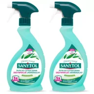 Inne artykuły czyszczące - Sanytol Spray uniwersalny do czyszczenia i dezynfekcji o zapachu eukaliptusa Zestaw 2 x 500 ml - miniaturka - grafika 1
