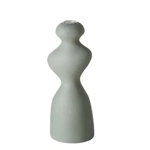 Świecznik ceramiczny o nieregularnym kształcie MORANA, 22 cm - Świeczniki - miniaturka - grafika 1