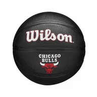 Koszykówka - Piłka do koszykówki Wilson Team Tribute Chicago Bulls Mini Ball rozmiar 3 - miniaturka - grafika 1