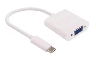 Kabel USB MicroConnect USB-C VGA Bia$37y USB3.1CVGAW - Kable USB - miniaturka - grafika 1