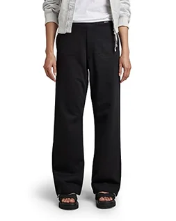 Spodnie damskie - G-STAR RAW Stray Sweat Pants Damskie spodnie dresowe, Czarny (Dk Black D22839-d284-6484), XS - grafika 1