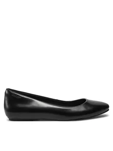 Calvin Klein Baleriny Round Ballerina HW0HW02449 Czarny - Baleriny - miniaturka - grafika 1