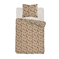 Pościel dla dzieci - Detexpol Pościel bawełniana młodzieżowa 160x200 piaskowa w czołgi 5872 A DreamKids - miniaturka - grafika 1