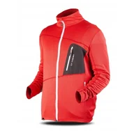 Bluzy sportowe męskie - Męska bluza Trimm Micron Rozmiar: XXL / Kolor: czerwony - miniaturka - grafika 1