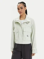 Kurtki damskie - Calvin Klein Jeans Kurtka przejściowa Utility J20J223030 Écru Regular Fit - miniaturka - grafika 1