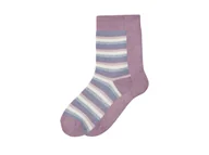 Skarpetki dla dzieci - esmara Skarpetki termiczne dziecięce, 2 pary (Fioletowy, 35-38) - esmara® - miniaturka - grafika 1