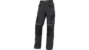 Delta Plus Spodnie robocze mach Originals z bawełny i elastanu kolor szary rozmiar XXL MOPA2GRXX MOPA2GRXX - Odzież robocza - miniaturka - grafika 1