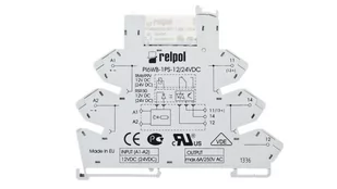 Relpol Przekaźnik interfejsowy 1P 6A 24V DC AgSnO2 PIR6WB-1PS-24VDC-R SZARE 857485 857485 - Sterowniki i przekaźniki - miniaturka - grafika 1
