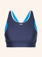 Biustonosze - Under Armour Biustonosz Sportowy Ua Crossback blau - UNDER ARMOUR - miniaturka - grafika 1