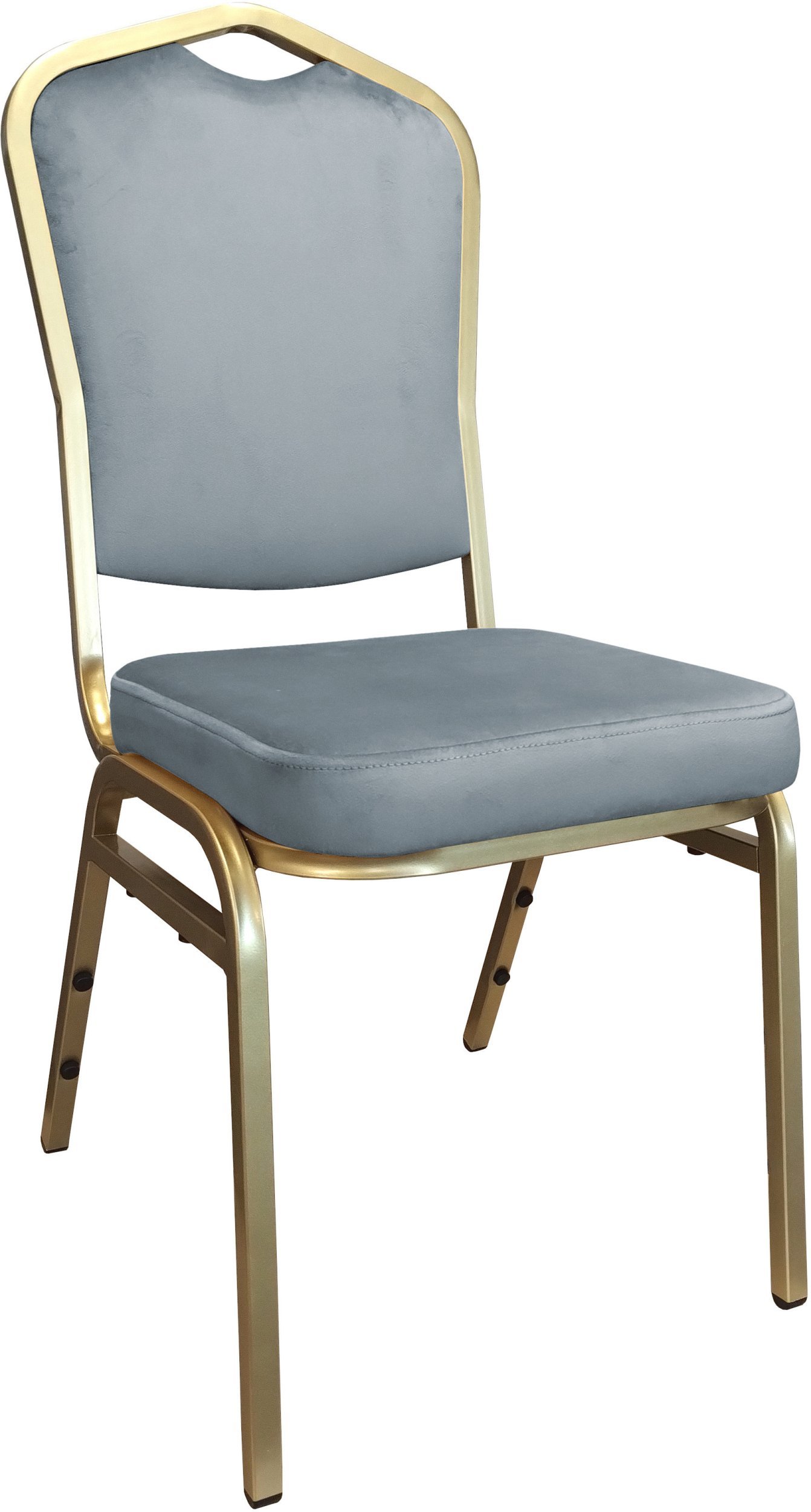 Krzesło Vega bankietowe konferencyjne stelaż złoty BL06