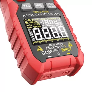 KAIWEETS HT208D INRUSH Clamp Meter, NCV sensor, GFCI electrical outlets tester, Null Wire and Live Wire Testing - Multimetry - miniaturka - grafika 7