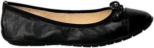 Baleriny Caprice 9-22109-20 019 Black Comb Skóra - CAPRICE - Baleriny - miniaturka - grafika 1